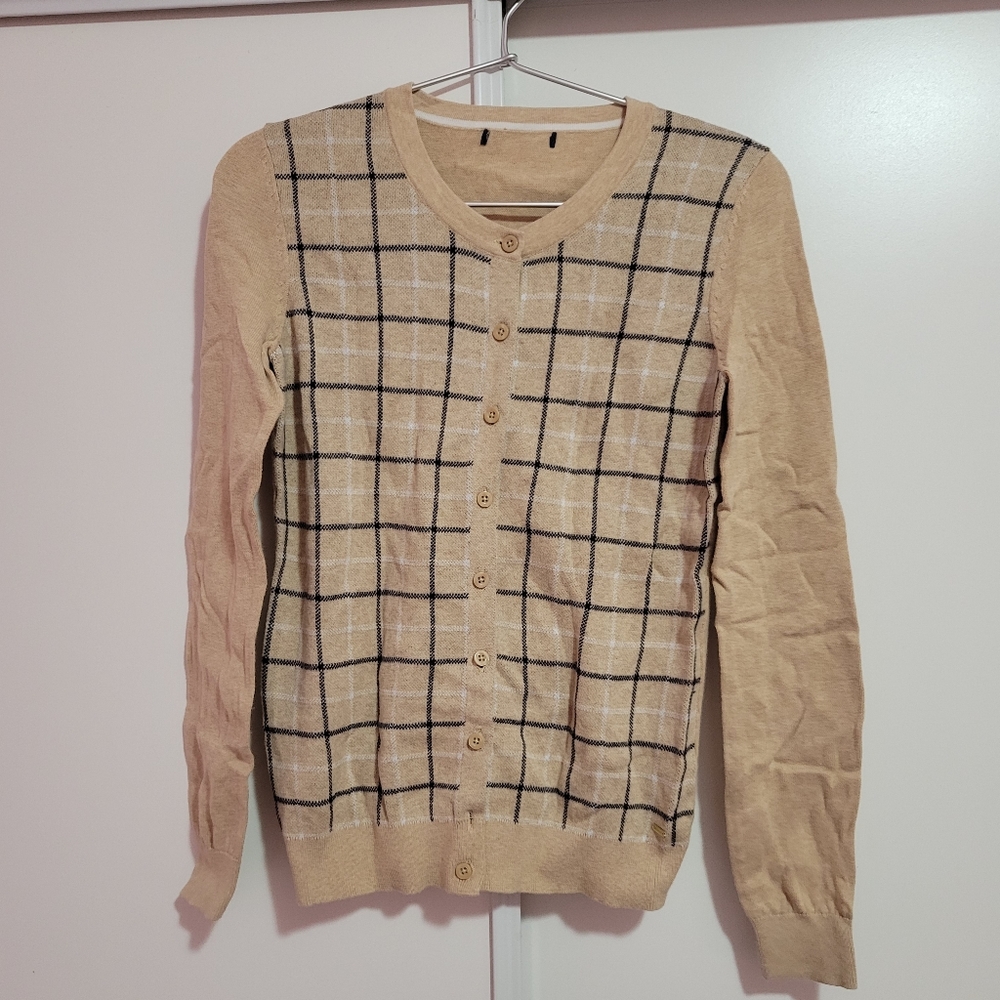 TOMMY HILFIGER beige button up